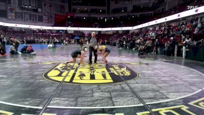 130 lbs Champ. Round 2 - Kiana Trudell, Meridian vs Caitlin Johnson, Eagle