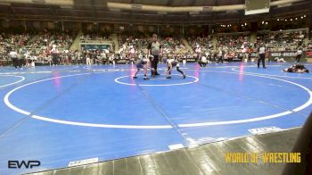 67 lbs Round Of 64 - Memphis Ried, Room 36 vs Eli Michael, Contender Wrestling Academy