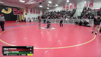 135 lbs Semifinal - Isabella Sermaña, Cerritos vs Melia Marquez, Walnut