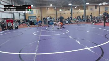 141 lbs Champ. Round 2 - Gage Clothier, Unattached vs Blake Runion, Corban University