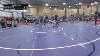141 lbs Champ. Round 2 - Gage Clothier, Unattached vs Blake Runion, Corban University