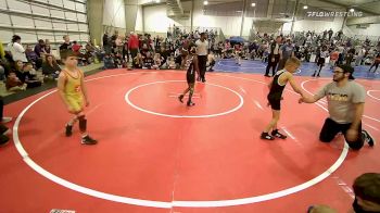 58 lbs Consi Of 8 #1 - Uzziah Clark, Pin-King All Stars vs Parker Hobbs, Salina Wrestling Club