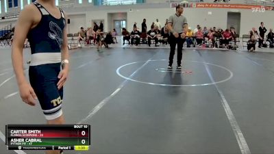 110 lbs Round 4 (6 Team) - Carter Smith, Florida Scorpions vs Asher Cabral, Python Pit