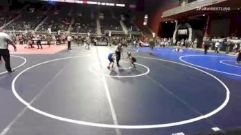 63 lbs Round Of 16 - Herra1 Fisher, Kalispell WC vs Colt Phillilps, Riverton USA WC