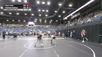 125 lbs Cons. Round 5 - Preston Neufeld, Doane University vs Noah Avina, Morningside (Iowa)