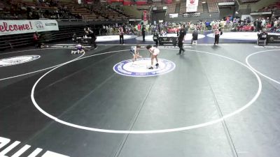 82 lbs Cons. Sub-quarters - Michael Littlemeyer, Arete Wrestling Academy vs Caleb Ocampo, The Valley Wrestling Club