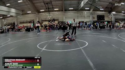 85 lbs 3rd Place Match - August Bass, Beat The Streets Baltimore vs Sebastian Rinehart, Mavericks