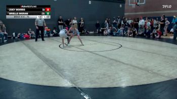 75 lbs Cons. Round 1 - Brielle Ingram, Small Town Grims vs Zoey Morris, TW Wrestling