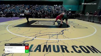 285 lbs Round Of 32 - Malachi Duncan, Stilwell vs Aidan Roe, De La Salle