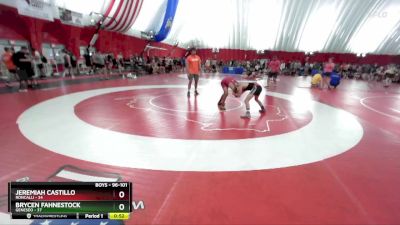 96-101 lbs Round 3 - Brycen Fahnestock, Geneseo vs Jeremiah Castillo, Roncalli