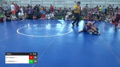 100 lbs Pools - Wyatt Cooley, EP Rattlers vs Alexander Whitted, 84 Athletes (VA)