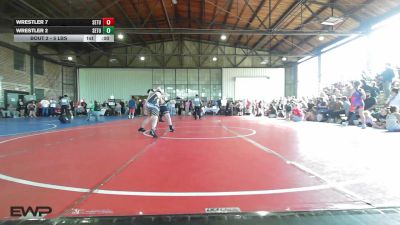 120 lbs Consolation - Raider Peters, Broken Arrow Wrestling Club vs Beaux Gasaway, Henryetta Knights Wrestling Club