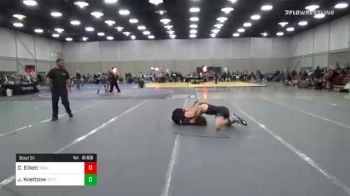 135 lbs Consolation - Colson Elliott, Well Trained vs Jaxon Koeltzow, Tuttle Wrestling Club