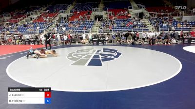 138 lbs Cons 32 #1 - Jacob Luebke, MN vs Brogan Fielding, OH