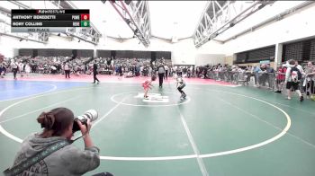 55-T lbs 3rd Place - Anthony Benedetti, Power Half Wrestling Academy vs Rory Collins, Renegade