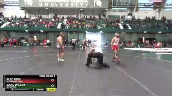 157 lbs Cons. Round 2 - Isaac Wilcox, Ohio State vs Alec Rees, Northern Illinois