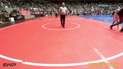 40 lbs Quarterfinal - Terry Hogate, Beebe Trained Wrestling vs Daniel Rojo, Cal Grapplers