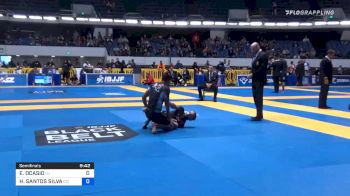 EDWIN OCASIO vs HIAGO SANTOS SILVA 2019 World IBJJF Jiu-Jitsu No-Gi Championship
