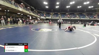 100 lbs Semifinal - Shayla Schielein, Canton vs Giselle Arambula, Curie