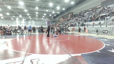 93-94 lbs Cons. Round 2 - Kanyon Mahugh, Basement Boys Wrestling Club vs Anthony Medelez-Cormier, Team Aggression Wrestling Club