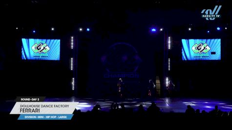 Dollhouse Dance Factory - Ferrari [2023 Mini - Hip Hop - Large Day 2] 2023 ASC Schaumburg Showdown & CSG Schaumburg Dance Grand Nationals