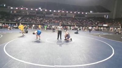 D 1 215 lbs Champ. Round 1 - Billy Edmonston, Live Oak vs Brody Faust, Benton