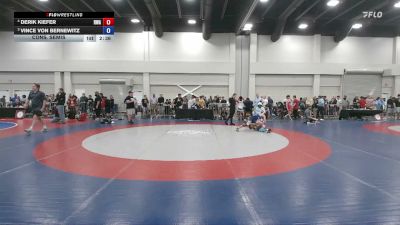 113 lbs Cons. Semis - Derik Kiefer, Roundtree Wrestling Academy vs Vince Von Bernewitz