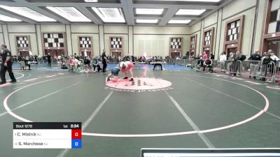 215 lbs Round Of 16 - Cael Mielnik, Nj vs Salvatore Marchese, Nj