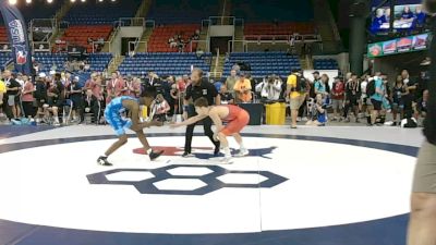 126 lbs Champ. Rd Of 128 - Hayden Schwab, Iowa vs Cyrus Woodberry, Michigan