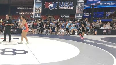 235 lbs Quarters - Halle Spears, Michigan vs Peyton Mullin, New York