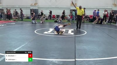 55-M lbs Consi Of 8 #2 - Ellis Dziuban, NY vs Ryker Johnson, FL