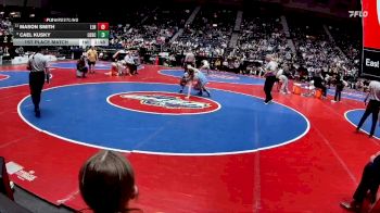126-2A 1st Place Match - Mason Smith, East Jackson HS vs Cael Kusky, Lovett School