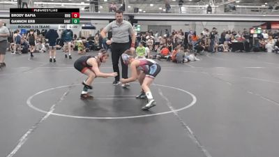 84 lbs Round 1 (4 Team) - Brody Bafia, Kings vs Gannon Erb, 84 Athletes