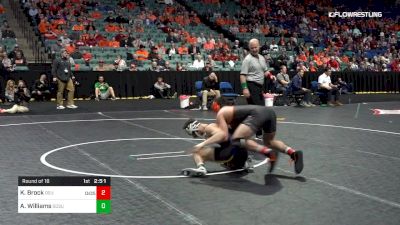 141 lbs Round Of 16 - Kaid Brock, Oklahoma State vs Aric Williams, South Dakota State