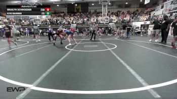 110 lbs Consolation - Brailyn Schroeder, Standfast OKC vs Kye Barnes, Sallisaw Takedown Club