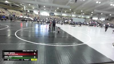 58 lbs Quarterfinal - Una Faye Furgeson, Unattached vs Emry Smith, Arab Youth Wrestling