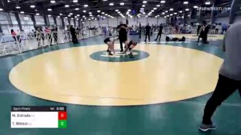 138 lbs Semifinal - Miguel Estrada, CA vs Tyler Bienus, NJ