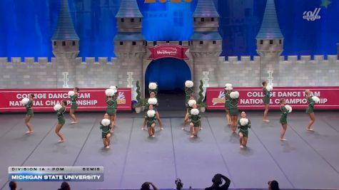 Michigan State University [2026 Division IA - Pom Semis] 2026 UCA & UDA College Cheerleading and Dance Team National Championship