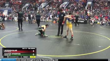 112 lbs Champ. Round 1 - Jackson Blair, Ida Elite WC vs Daxton Atherton, Coloma WC