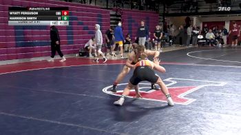 184 lbs Consi Of 8 #1 - Wyatt Ferguson, Central Michigan vs Harrison Smith, Virginia Tech