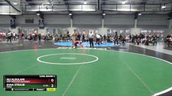 197 lbs Cons. Round 2 - Evan Straub, Tiffin vs Ali Aldulami, Ohio Wesleyan University