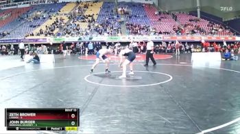 149 lbs Quarters & 1st Wb (16 Team) - Zeth Brower, Lander vs John Burger, Nebraska-Kearney