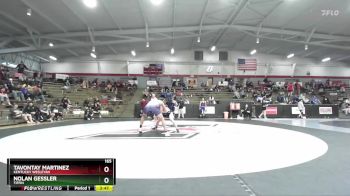 165 lbs Champ. Round 2 - Tavontay Martinez, Kentucky Wesleyan vs Nolan Gessler, Tiffin