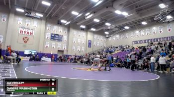 157 lbs Cons. Round 4 - Jax Crolley, Father Ryan vs Diandre Washington, Cordova