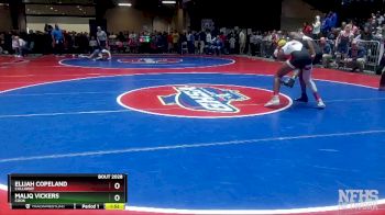 2A-144 lbs Champ. Round 1 - Elijah Copeland, Callaway vs Maliq Vickers, Cook