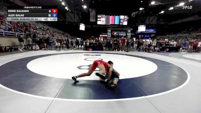 106 lbs Cons. Sub-rd Of 32 - Eddie Salgado, IA vs Alex Salas, CA