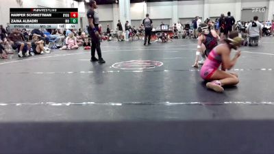 118 lbs Round 4 (10 Team) - Ava Rife, Backyard Brawlers Pink vs Zaina Albadri, Missouri Outlaws