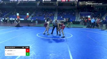 152 lbs Consolation - Fitzgerald Jordan, Lowell vs Luke Myers, Boston College