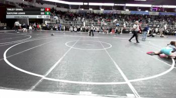 132 lbs Semifinal - Tinley Ermel, East Kansas Eagles vs Kaylynn Lewis, King Select Wr Ac