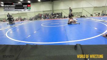 80 lbs 3rd Place - Zayne Flaskey, SOTA Boys 12U vs Gage Wangen, Untouchables 12u PURPLE